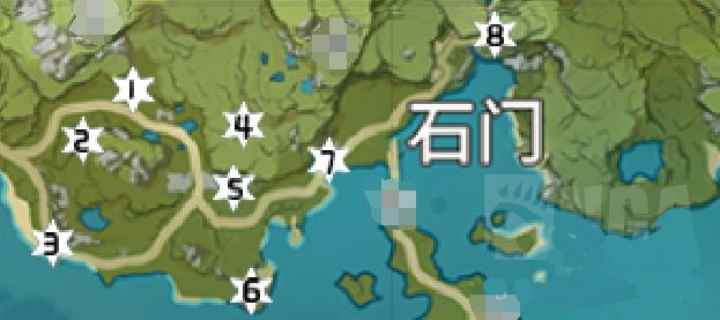 原神石门岩神瞳位置汇总_中国石门