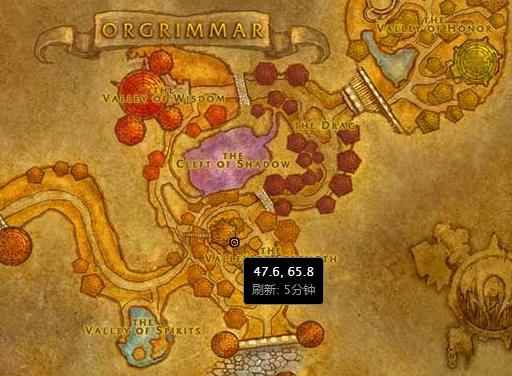 魔兽世界怀旧服夺回希利苏斯在哪接[多图]_魔兽怀旧服希利苏斯LM复活点