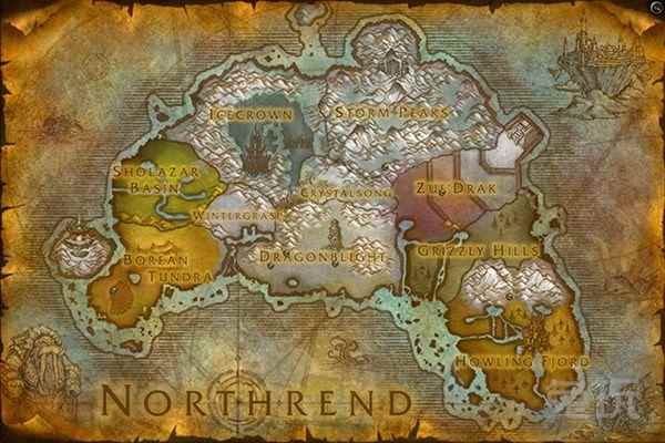 魔兽世界8.1诺森德地图重置详情[多图]