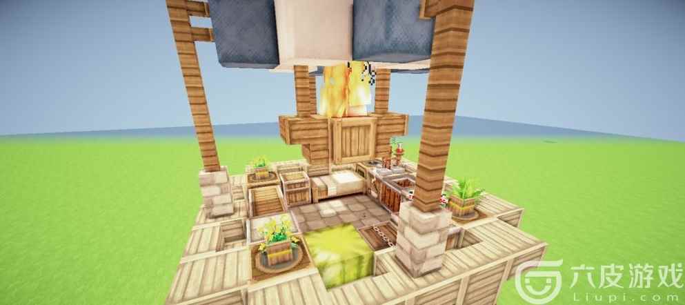 我的世界怎么制作热气球[多图]_自制热气球