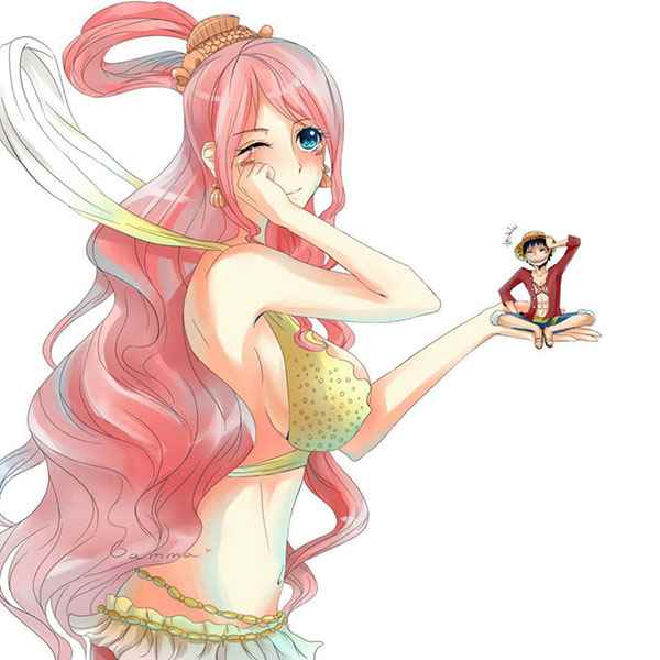 海贼王胸最大的是她?白星人鱼公主福利弹来袭