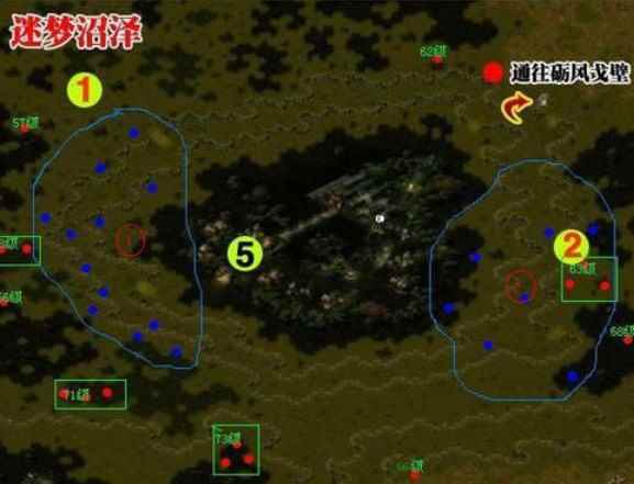 魔域boss点高清图大全：魔域boss点分布图分享！[多图]