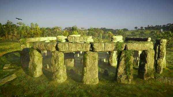 《刺客:英灵殿》游戏与现实场景对比_刺客信条英灵殿节庆欢愉