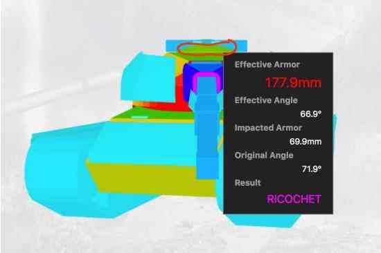 坦克世界超级征服者正面炮塔弱点曝光