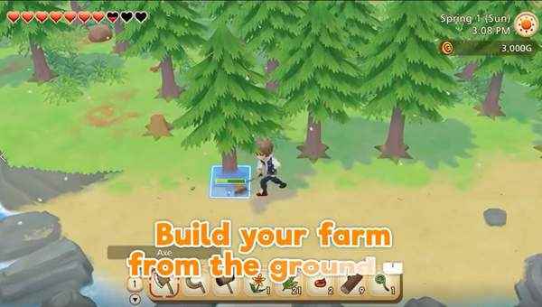 NS《牧场物语:橄榄镇与希望的大地》新宣传片_牧场物语起源的大地银怎么得