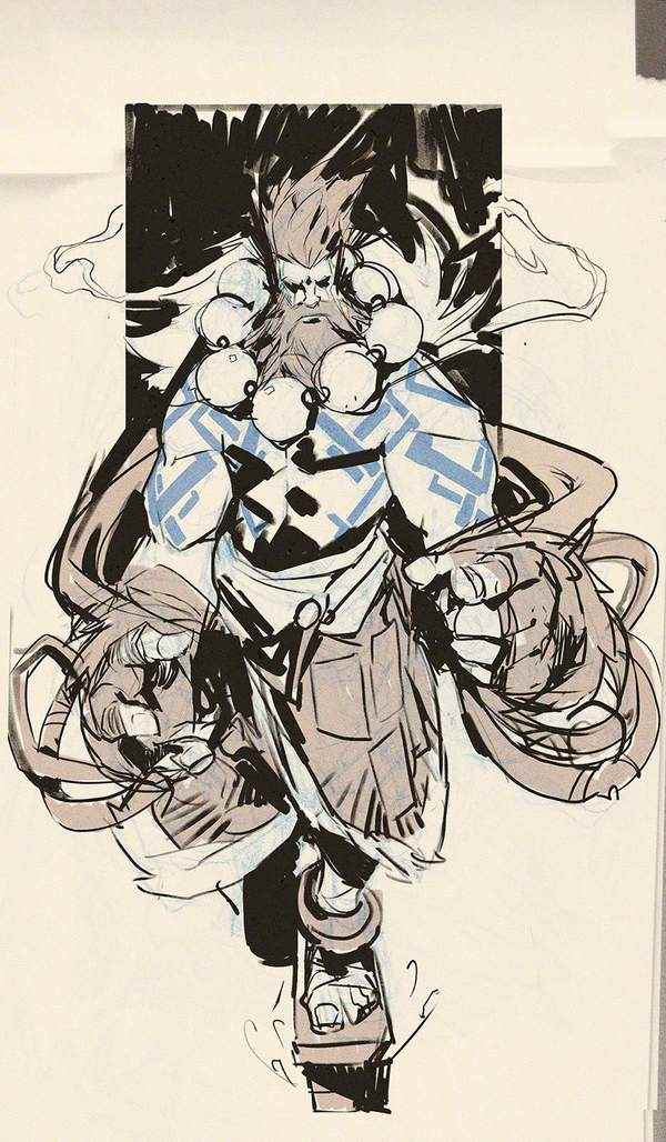 《英雄联盟》兽灵行者乌迪尔确认重做 概念图释出