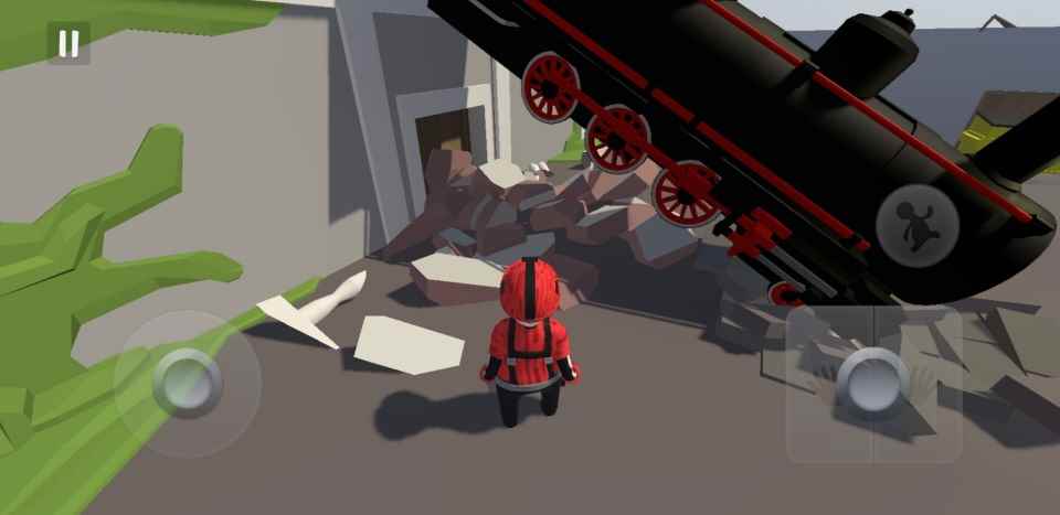 人类一败涂地手游:萌新以为遇到了bug_人类一败涂地为什么那么卡