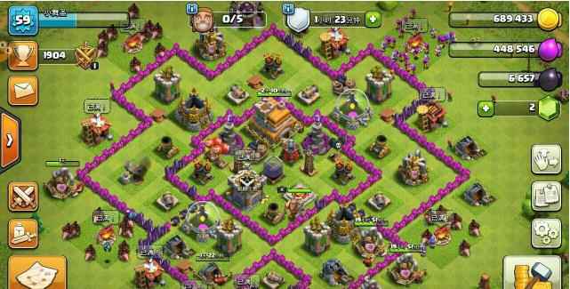 部落冲突7本最强布阵_部落冲突10级大本营最强布阵