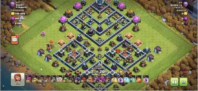 部落冲突_部落冲突9本部落战阵型