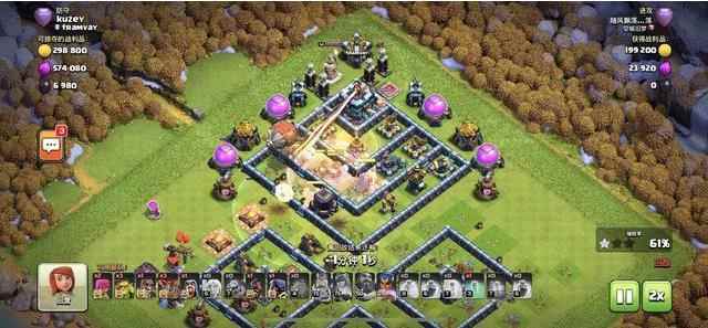 部落冲突_部落冲突9本部落战阵型