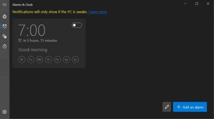 微软开放新版Windows时钟和闹钟应用：启用全新UI