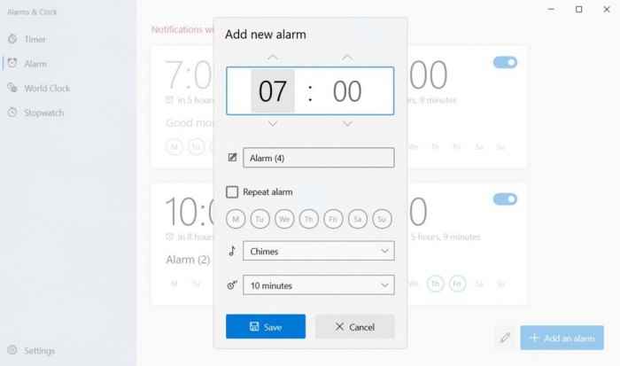 微软开放新版Windows时钟和闹钟应用：启用全新UI