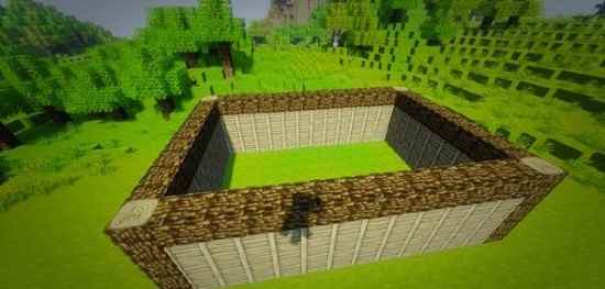 我的世界豪华别墅搭建筑教学设计图