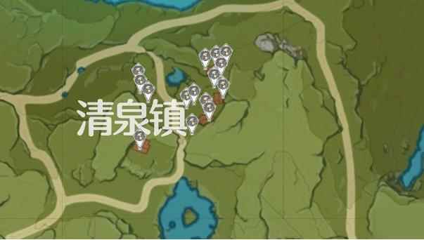 原神慕风蘑菇刷新位置一览