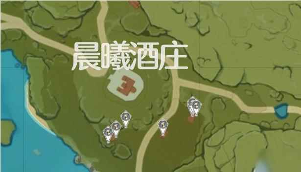 原神慕风蘑菇刷新位置一览