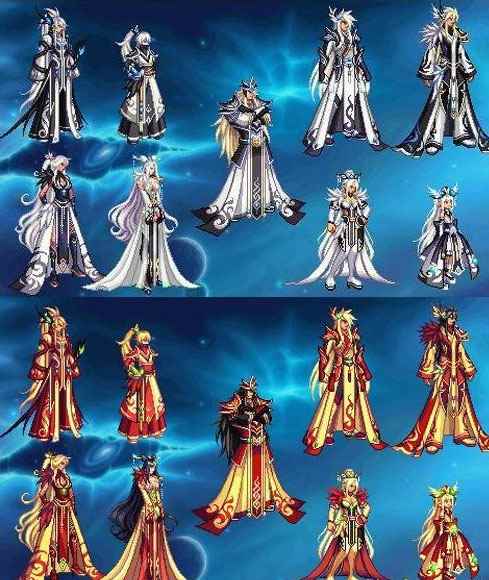 DNF国服天空套1到12大全