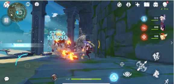 《原神》玩家用满命可莉对比零命甘雨_满命