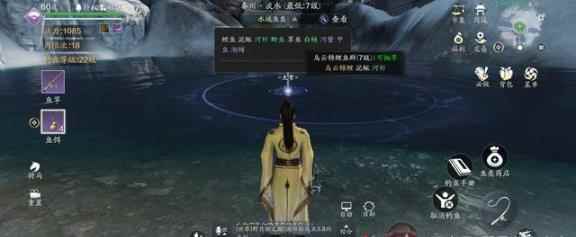 天涯明月刀:五个锦鲤鱼群位置全览