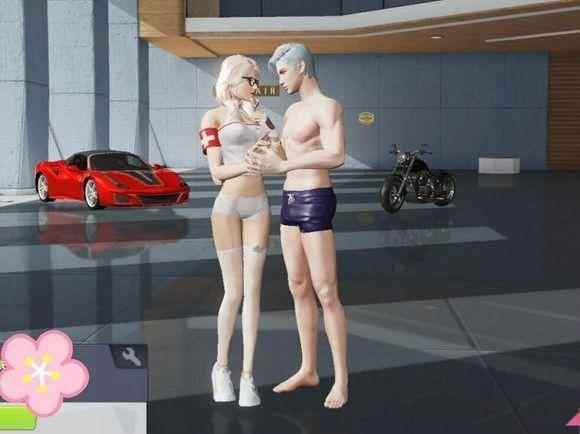 荒野行动的美景看腻了?带你们去看里面的小姐姐_挨饿荒野