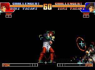 《拳皇97》八神庵内战卡位技巧