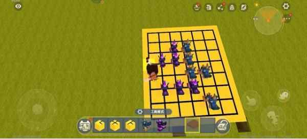 用《迷你世界》的插件包分分钟作出棋盘_怎么下棋