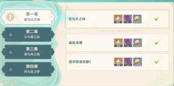 原神1_道馆突破有什么奖励