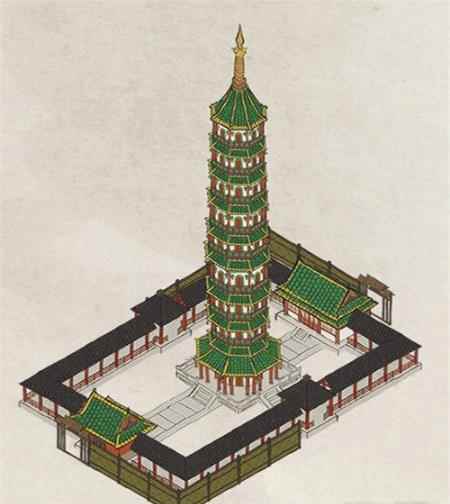 江南百景图X南京大报恩寺遗址景区联动达成。