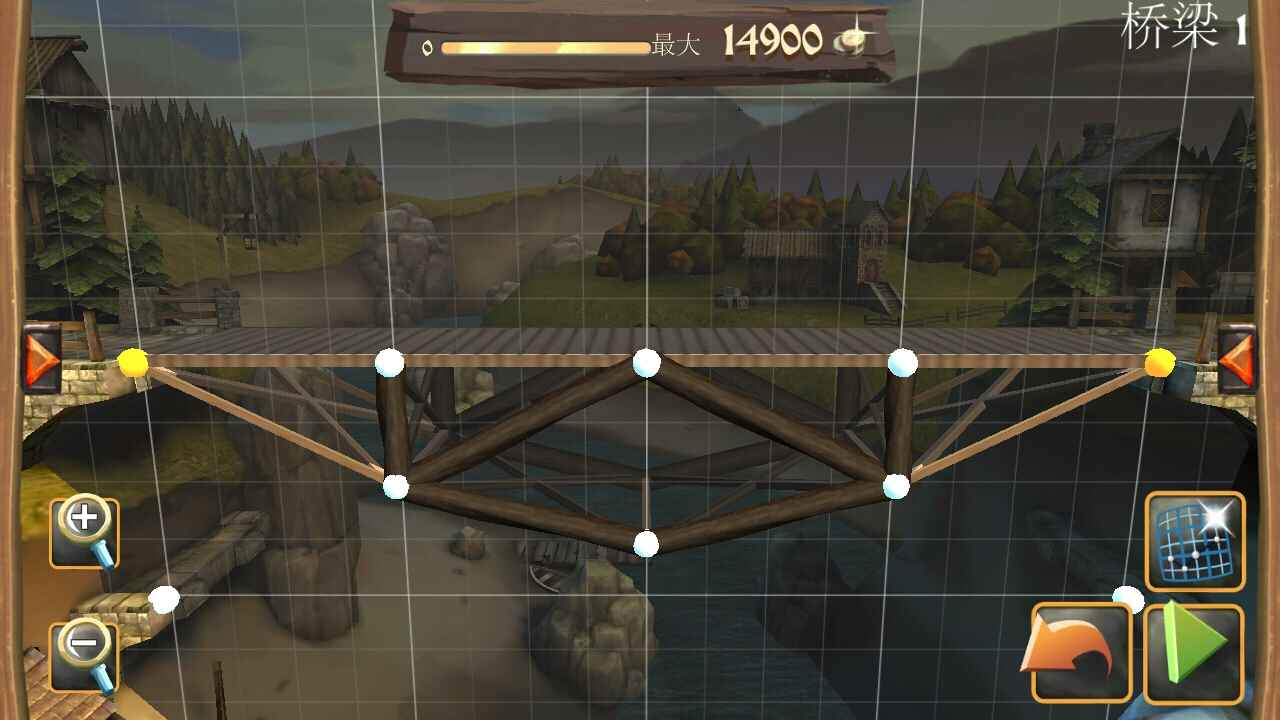 桥梁构造师中世纪第四章全关卡满星攻略大全_桥梁构造师第4章11