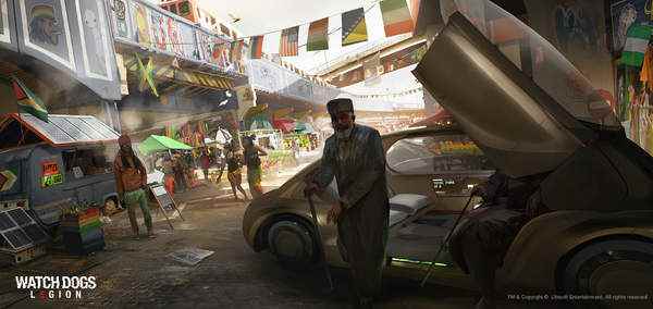 《看门狗:军团》海量艺术设定图_战争艺术2