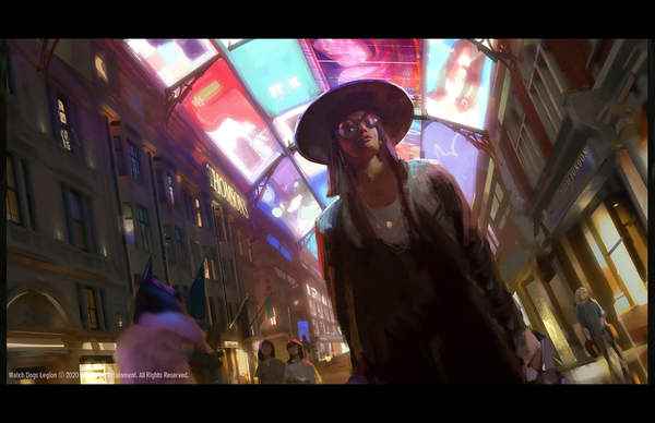 《看门狗:军团》海量艺术设定图_战争艺术2