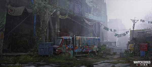 《看门狗:军团》海量艺术设定图_战争艺术2