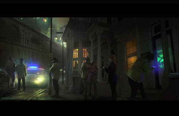 《看门狗:军团》海量艺术设定图_战争艺术2