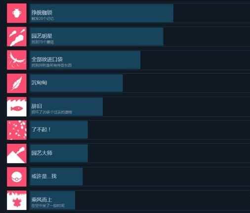 《失落余烬》游戏成就奖杯一览