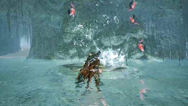 《怪物猎人:崛起》全新陷阱演示:巨型食人鱼_食人鱼能吃吗