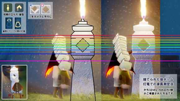 光遇身高对比图一览_光遇怎么长高