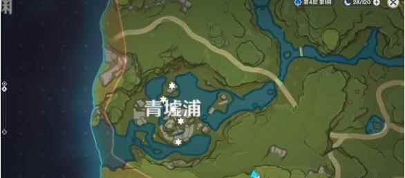 原神青墟浦五个印记位置地图分享_妖怪手表三头印记位置