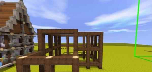 迷你世界别墅教程_农村别墅建造