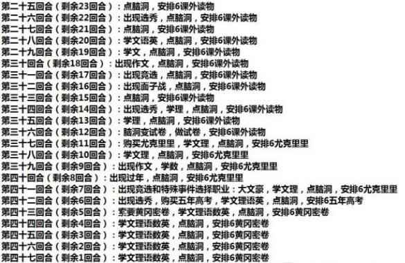 《中国式家长》第一代满分攻略_中国式家长大文豪零花钱