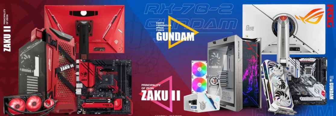 华硕日本联动《机动战士高达》推鸭骡专用限定游戏PC_华硕电脑怎么重启