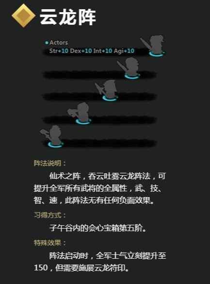 《吞食孔明传》阵法效果及学习方法介绍 阵法怎么学