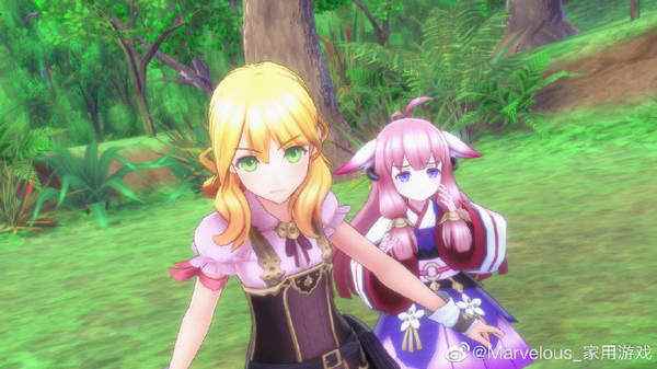 《符文工厂5》新图片公布 拯救被魔物袭击小女孩