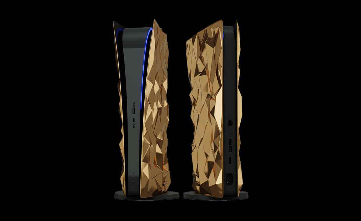 俄罗斯厂商打造20kg黄金版PS5_杀手黄金版
