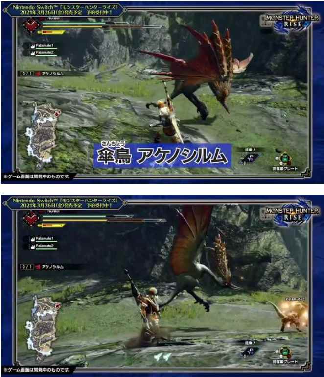 《怪猎:崛起》大剑狩猎伞鸟完整实机演示公布