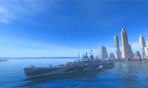 战舰世界闪击战:太空涂装系列活动上线!_战舰世界 闪击战