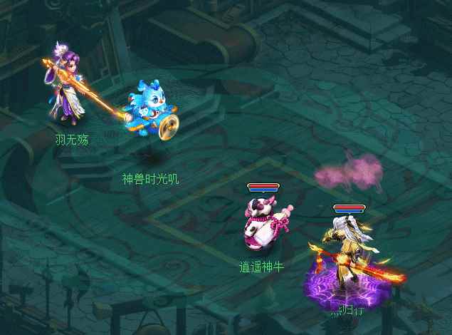 《神武3》加强之后的无名谷_神武4门派加强