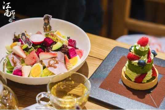 《江南百景图》主题店引爆初春热潮!精美食物、萌系周边应_江南春天的特点