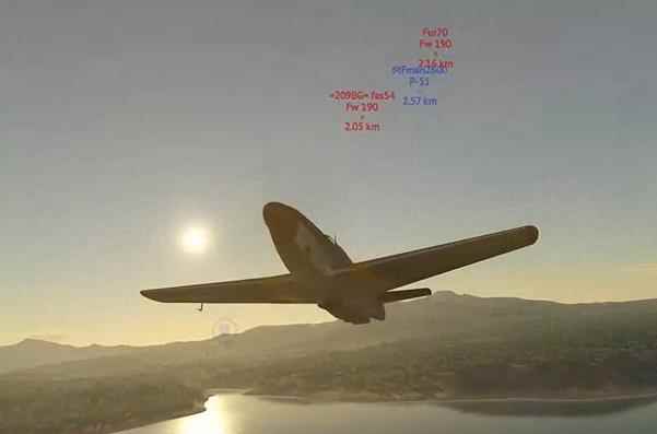 战争雷霆P_P39战斗机