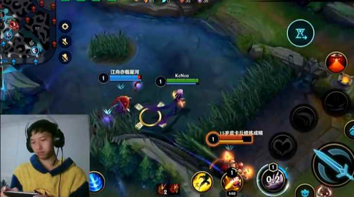 LOL手游同样出装不同效果，KS然哥实力捍卫第一寡妇之名