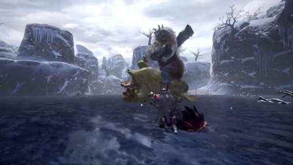 《怪物猎人:崛起》新宣传PV公布 地盘争夺战演示