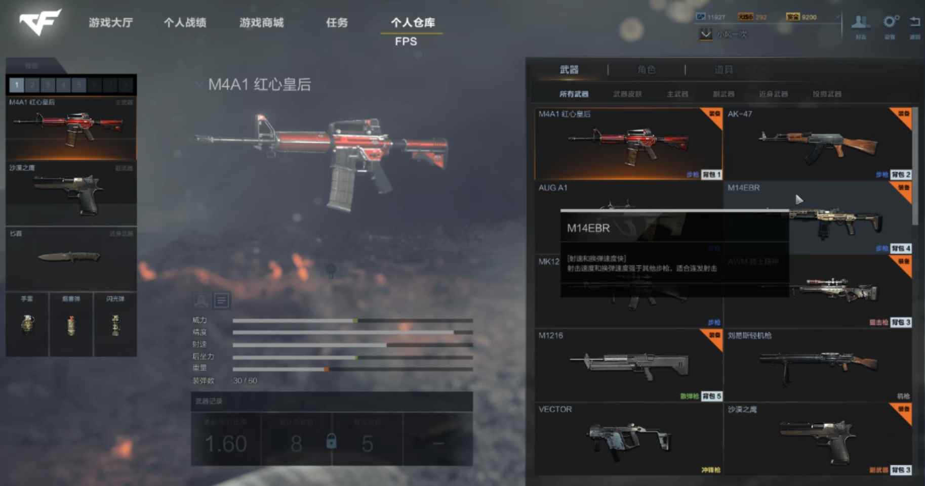 CFHD M14EBR步枪之王详解